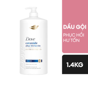 Dầu gội Dove phục hồi hư tổn 1.4kg ( Dầu gội Dove mẫu mới size lớn)