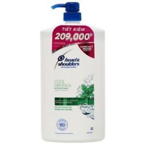 Dầu Gội Head & Shoulder Bạc Hà Mát Lạnh 1800ml siêu to khổng lồ