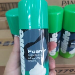 Bọt cạo râu Gillette Foamy Methol 175g Hương Bạc Hà