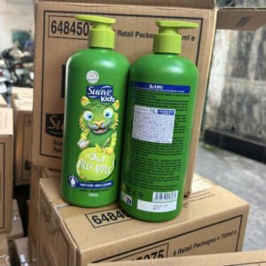 Sữa tắm gội xả 3in1 Suave Kids 700ml dành cho bé Hương Táo