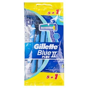 Dao cạo râu cán xanh Gillette Blue II 5+1